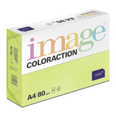 Antalis Papír Image Coloraction Rio - reflexní zelená (NeoGn) A4 (80g/500ks)