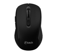 C-TECH myš Dual mode, bezdrátová, 1600DPI, 6 tlačítek, černá, USB nano receiver