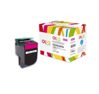 OWA Armor toner pro LEXMARK C540, 543, 544, 546, X543, X544, X546, X548, 2000 Stran, C540H1MG, červená/magenta