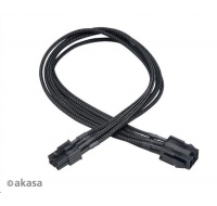 AKASA kabel FLEXA V6 prodloužení k 6pin VGA PSU, 40cm