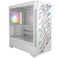 ADATA XPG case STARKER AIR BTF Mid-Tower, bez zdroje, 4x 120mm ARGB, Bílá
