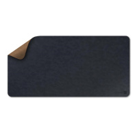 CONNECT IT Podložka pod klávesnici a myš DoubleColor Pad, 900x400, Modrá / Světle hnědá