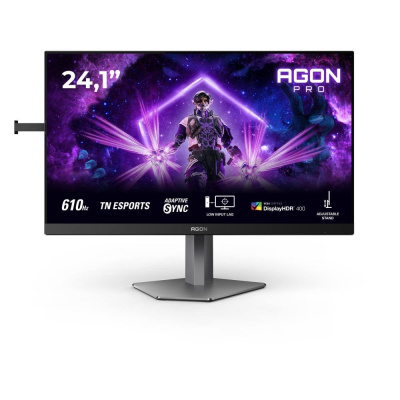 AOC MT 24,1" AG246FK6 - 1920x1080,TN eSports,600Hz (OC 610Hz),2xHDMI,1xDP,USBhub,Pivot