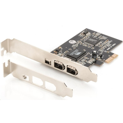 DIGITUS PCI Express Card, Firewire 1394a (2+1 porty)