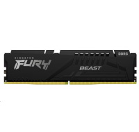 KINGSTON DIMM DDR5 64GB 5600MT/s CL40 FURY Beast Černá
