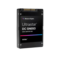 WD SSD 7.68TB Ultrastar DC SN650, PCIe Gen4, (R:6500, W:1900MB/s), RI-1DW/D BICS5 SE