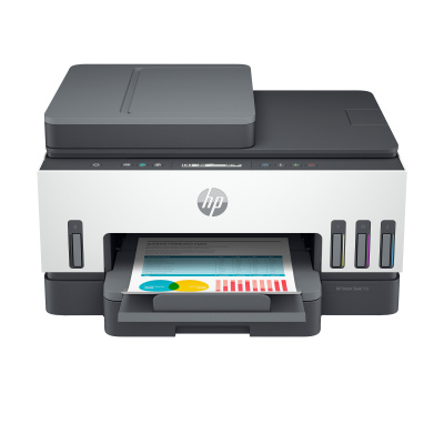 HP All-in-One Ink Smart Tank 750 (A4, 15/9 ppm, USB, Wi-Fi, Ethernet, Print, Scan, Copy, ADF, duplex)