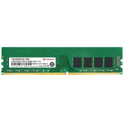 TRANSCEND DIMM DDR4 16GB 3200MHz 2Rx8 1Gx8 CL22 1.2V