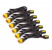 APC Power Cord Kit (6 ks), Locking, C13 to C14, 1.2m