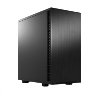 FRACTAL DESIGN skříň Define 7 Mini Black Solid, USB 3.1 Type-C, 2x USB 3.0, bez zdroje, mATX