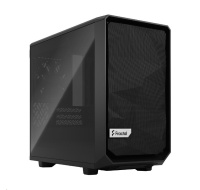 FRACTAL DESIGN skříň Meshify 2 Nano Black TG Dark Tint, USB 3.1 Type-C, 2x USB 3.0, bez zdroje, miniITX