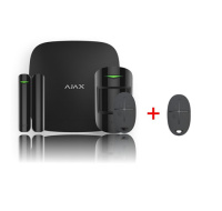 Ajax  StarterKit 4G black + SpaceControl black - ZDARMA