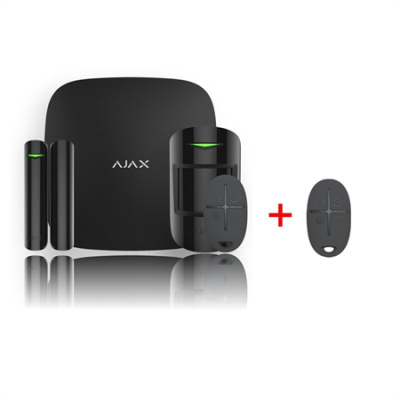 Ajax  StarterKit 4G black + SpaceControl black - ZDARMA