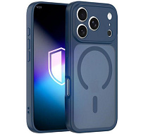 3mk ochranný kryt Misty MagCase Blue pro Apple iPhone 17 Pro Max