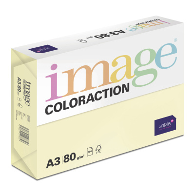 Antalis Papír Image Coloraction Desert - pastelově žlutá (YE23) A3 (80g/500ks)