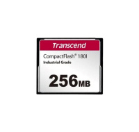 TRANSCEND CompactFlash Card CF180I, 256MB, SLC mode WD-15, Wide Temp.