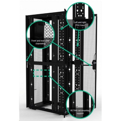 HPE 42U 600mmx1075mm G2 Enterprise Shock Rack