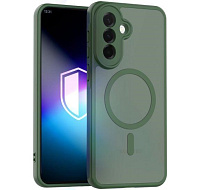 3mk ochranný kryt Misty MagCase Green pro Samsung Galaxy A37
