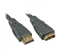 PREMIUMCORD Kabel prodlužovací HDMI - HDMI 1m, zlacené konektory