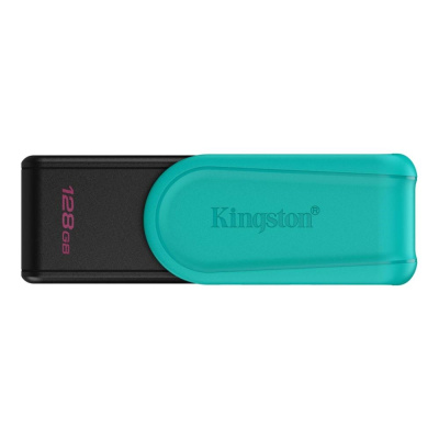 Kingston Flash Disk 128GB USB3.2 Gen 1 DataTraveler Exodia S (Black + Turquoise)
