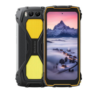 Rugged Smartphone Blackview BV7300 4G G81 6GB 256GB 15000-45W A14-D4, Night, Lights, Black w Yellow [No Charger]
