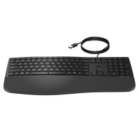 HP 480 Comfort Wired Keyboard - drátová ergonomická klávesnice CZ/SK