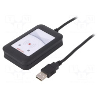 Elatec RFID čtečka TWN4 black, USB, 13.56MHz