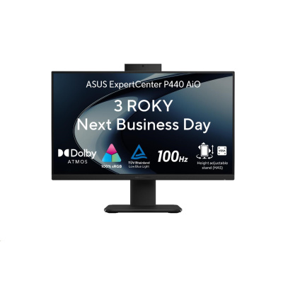 ASUS PC AiO ExpertCenter P44 (P440VAK-BPC234X), i5-13420H, 23.8" 1920 x 1080, 16GB, 512GB SSD, UHD, W11 Pro, Black