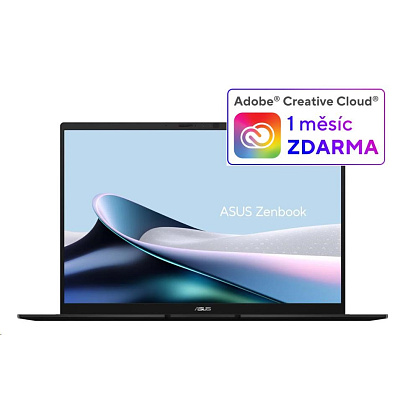 ASUS NTB Zenbook 14 (UM3406GA-OLED041W), Ryzen AI 5 430, 14" 1920 x 1200, 32GB, 1TB SSD, Radeon, W11 Home, Black