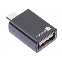 CONNECT IT Redukce USB 2.0 A - Micro B OTG (F/M, On The Go kompatibilní)