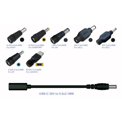 EUROCASE Koncovky pro napájecí adaptér AD-716