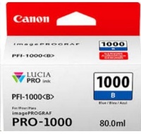 Canon CARTRIDGE PFI-1000B modrá pro ImagePROGRAF PRO-1000 (545 str.)