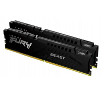 KINGSTON DIMM DDR5 32GB (Kit of 2) 5600MT/s CL40 FURY Beast Černá