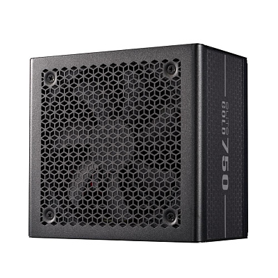 Cooler Master zdroj ELITE Gold 750W FM, 120mm, Plně modulární, 80 Plus Gold, ATX 3.1