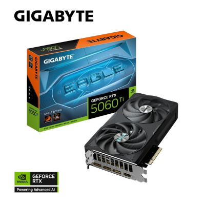 GIGABYTE VGA NVIDIA GeForce RTX 5060 Ti EAGLE OC 16G, 16G GDDR7, 3xDP, 1xHDMI