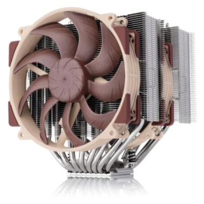 NOCTUA Chladič CPU NH-D15 G2 HBC, 2x 140mm, LGA1851, AM5, hnědá/stříbrná