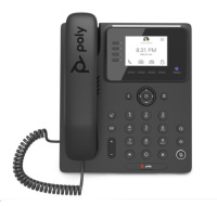 Poly CCX 350 firemní multimediální telefon, Microsoft Teams, PoE