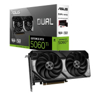 ASUS VGA NVIDIA GeForce RTX 5060 Ti DUAL 16G, 16GB GDDR7, 3xDP, 1xHDMI