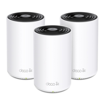 BAZAR - TP-Link Deco XE75(3-pack) WiFi6E Mesh (AXE5400, 2,4GHz/5GHz/6GHz,3xGbELAN/WAN) - Rozbaleno (Komplet)
