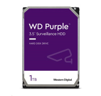 WD PURPLE WD11PURZ 1TB, SATA III 3.5", 64MB 5400RPM, 110MB/s, Low Noise, CMR