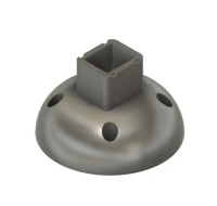 TP-LINK držák pro kamery Tapo C500/C510W/C520WS/C530WS pro montáž na vruty do polystyrenu, bílý s krytkou kabelů (1ks)