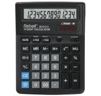 REBELL kalkulačka - BDC514 - černá