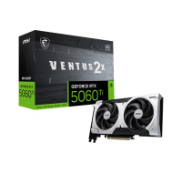 MSI VGA NVIDIA GeForce RTX 5060 Ti 8G VENTUS 2X OC PLUS, RTX 5060 Ti, 8GB GDDR7, 3xDP, 1xHDMI