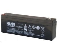 Baterie - Fiamm FG20201 (12V/2,0Ah - Faston 187), životnost 5let