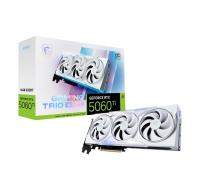 MSI VGA NVIDIA GeForce RTX 5060 Ti 16G GAMING TRIO OC WHITE, RTX 5060 Ti, 16GB GDDR7, 3xDP, 1xHDMI
