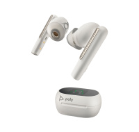 Poly Voyager Free 60+ UC White Touchscreen Charge Case for BT700 USB-A Adapter