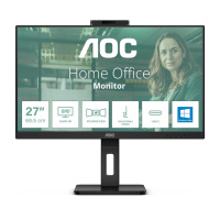 AOC MT IPS LCD WLED 23,8" 24P3QW - IPS panel, 1920x1080, 300cd, 2xHDMI, DP, 4xUSB 3.2, pivot, repro, webcam