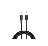 WG Propojovací AUX kabel Jack 3,5mm / 1m / black