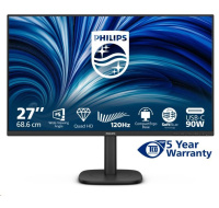 Philips MT 27" 27B2U3601 - 2560x1440,IPS,120Hz,HDMI,DP,USBhub,USB-C,RJ45,Repro,Pivot