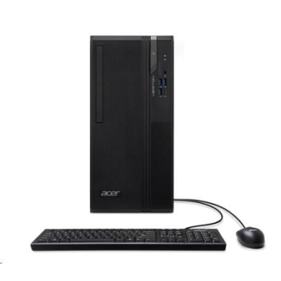 ACER PC Veriton VS2720G, i7-14700,16GB DDR5,512GB M.2 SSD,Wifi,DVD±RW,USB KB+mouse,W11P,300W,Black